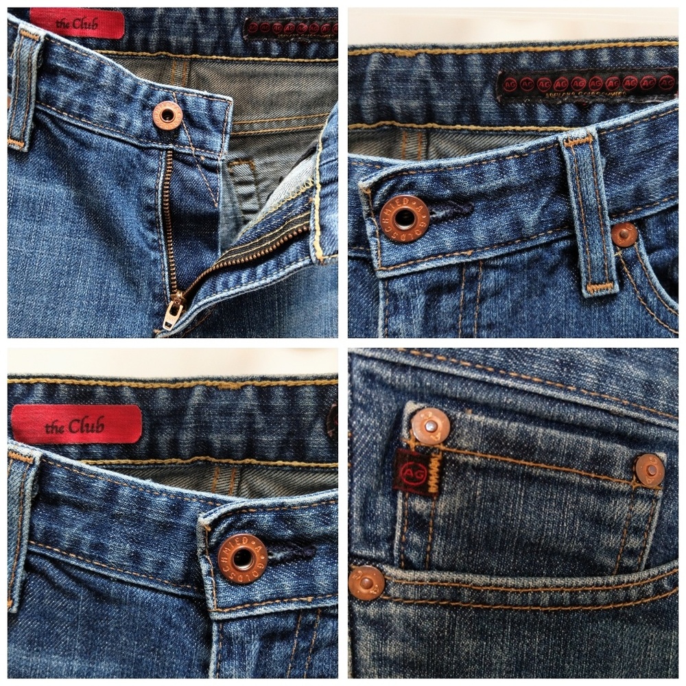 DONATED👖Adriano Golschmied "The Club" Style Jeans 31R - Picture 4 of 8